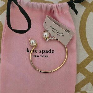 kate spade Gold and Pearl Bracelet